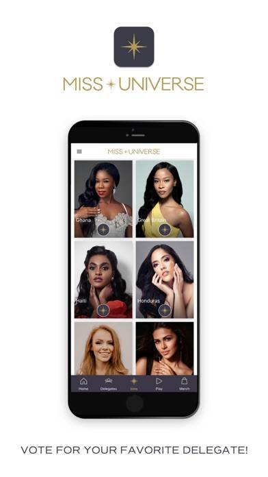 Miss Universe App screenshot