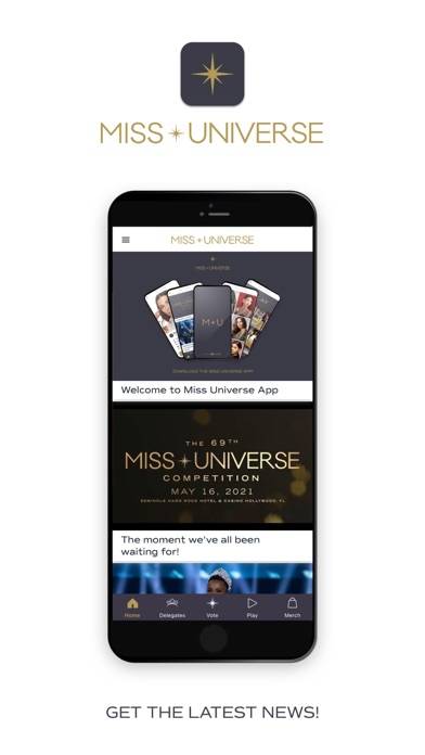 Miss Universe App screenshot