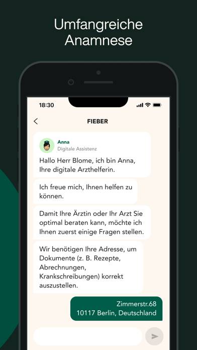 Doktor.De | Online-Arzt sofort App-Screenshot