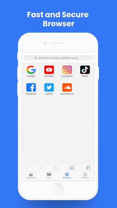 Offline: Files, Browser, VPN App-Screenshot #3