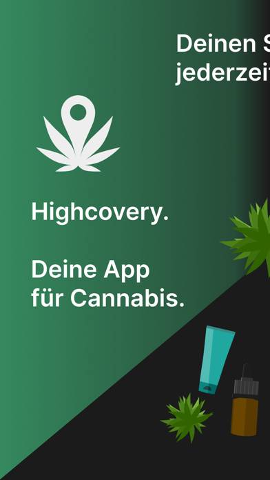 Highcovery: Finde Cannabis App-Screenshot #1