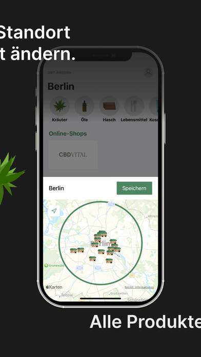 Highcovery: Finde Cannabis App-Screenshot #2