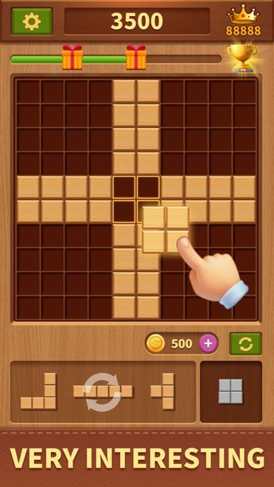 Woody Block-Endless Fun puzzle Скриншот приложения #3