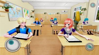 Yandere Anime School Girl Sim Capture d'écran de l'application #3