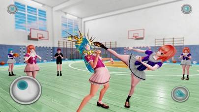 Yandere Anime School Girl Sim Capture d'écran de l'application #4