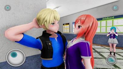 Yandere Anime School Girl Sim Capture d'écran de l'application #5