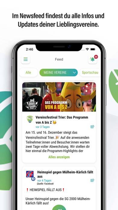 Vereinsticket App App-Screenshot #4