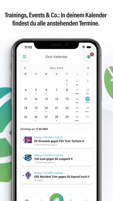 Vereinsticket App App-Screenshot