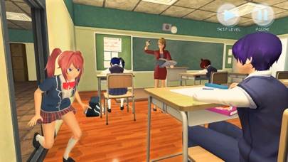 Sakura High School Girl Life Capture d'écran de l'application #1