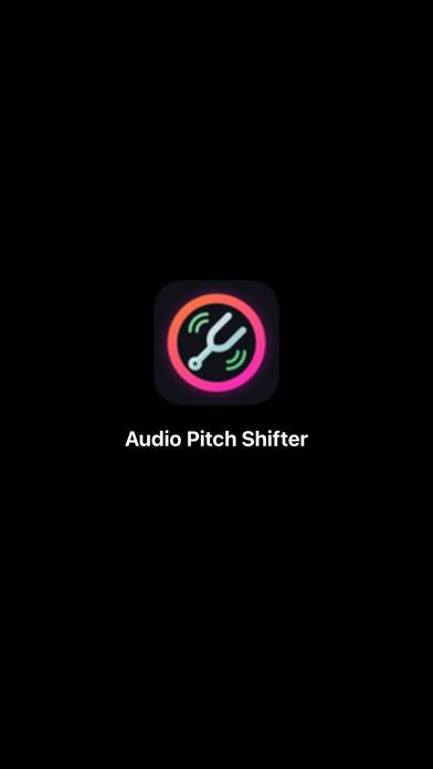 Audio Pitch Shifter Captura de pantalla de la aplicación #1