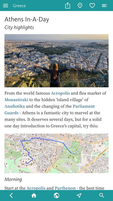 Greece’s Best: Travel Guide App-Screenshot