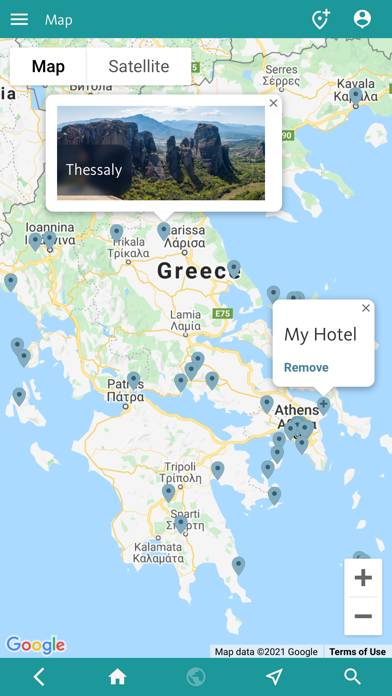 Greece’s Best: Travel Guide App screenshot