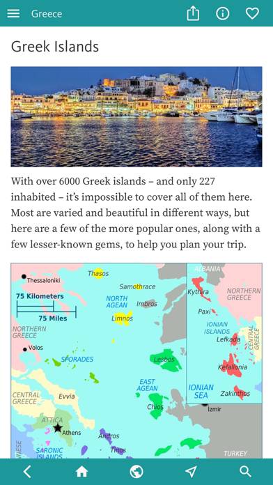 Greece’s Best: Travel Guide App screenshot