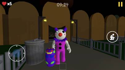 Spooky Circus: Piggy Carnival App screenshot #1