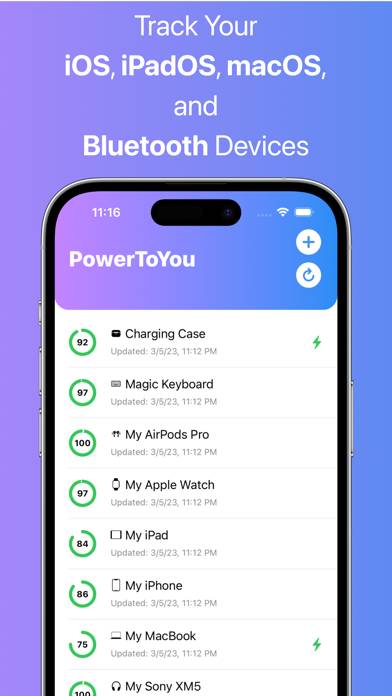 PowerToYou: Battery Widget Capture d'écran de l'application #2