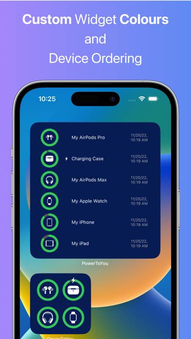 PowerToYou: Battery Widget Schermata dell'app #5