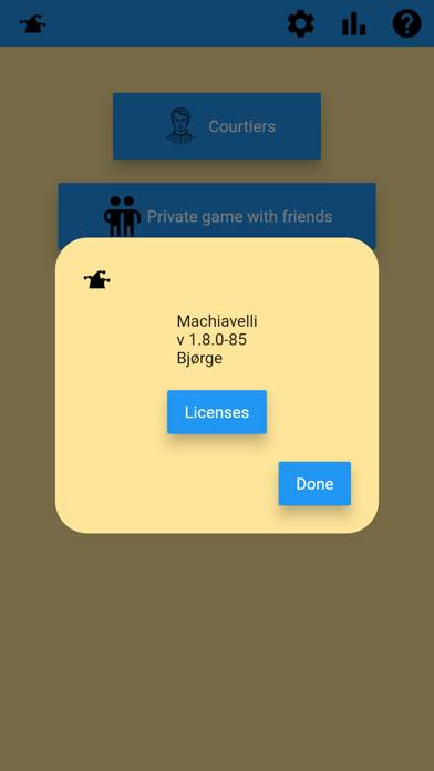 Machiavelli Card Game Spiel-Screenshot