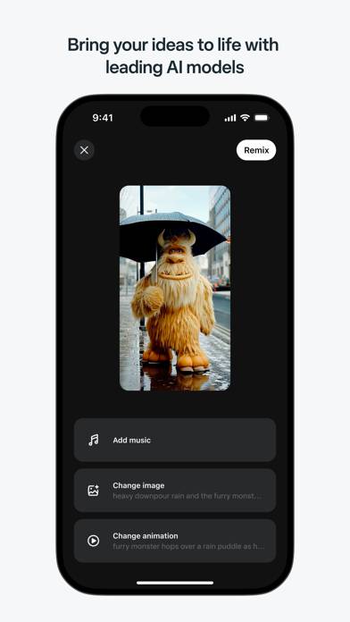 Meta AI Captura de pantalla de la aplicación