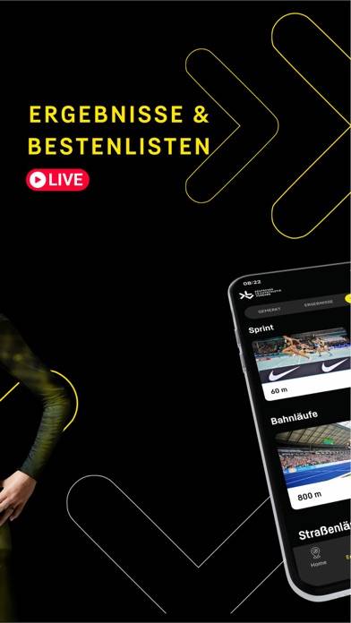 DLV TrueAthletes App-Screenshot