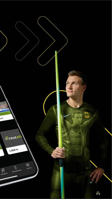 DLV TrueAthletes App-Screenshot