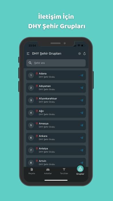 DHY Asistanı App screenshot