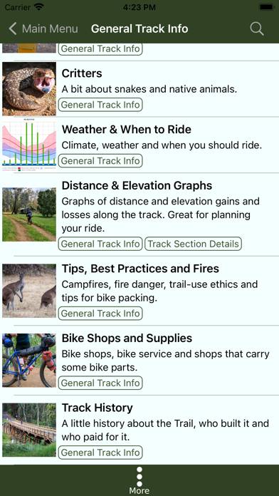 Munda Biddi Trail Guide App screenshot #3