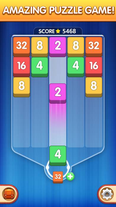 Number Tiles Puzzle App-Screenshot #1