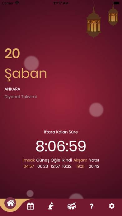 kayseri ramazan İmsakiyesi İftar ve sahur saatleri 2022