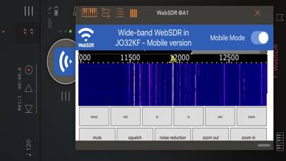 WebSDR Captura de pantalla de la aplicación #2
