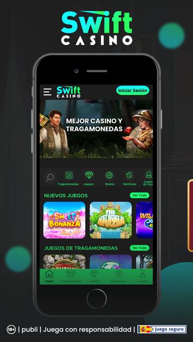 Swift Casino: app de casino #1 Captura de pantalla de la aplicación #1