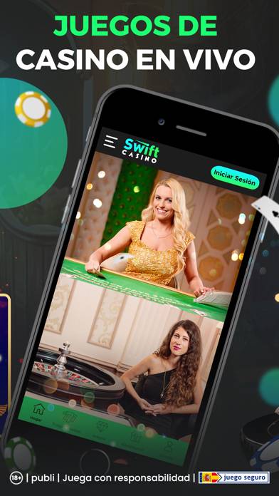 Swift Casino: app de casino #1 App skärmdump #3