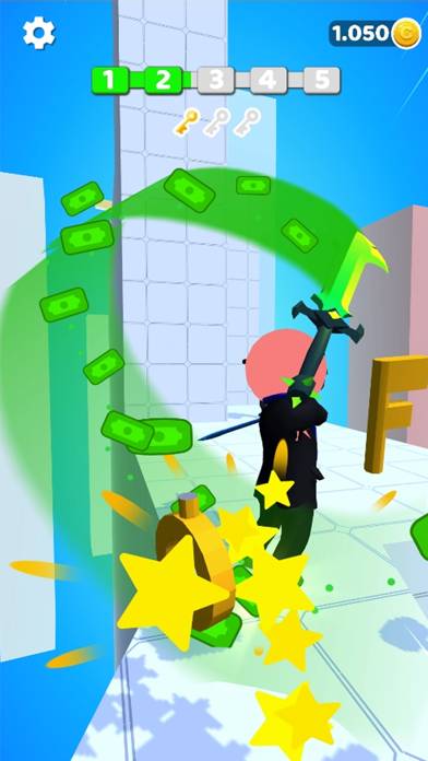 Sword Play! Ninja Slice Runner Schermata dell'app #3