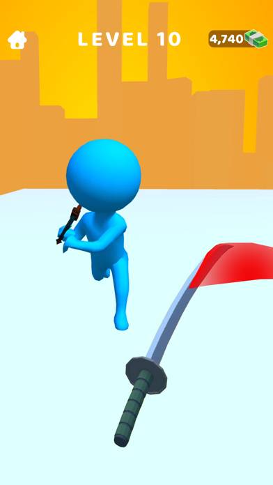 Sword Play! Ninja Slice Runner Schermata dell'app #5
