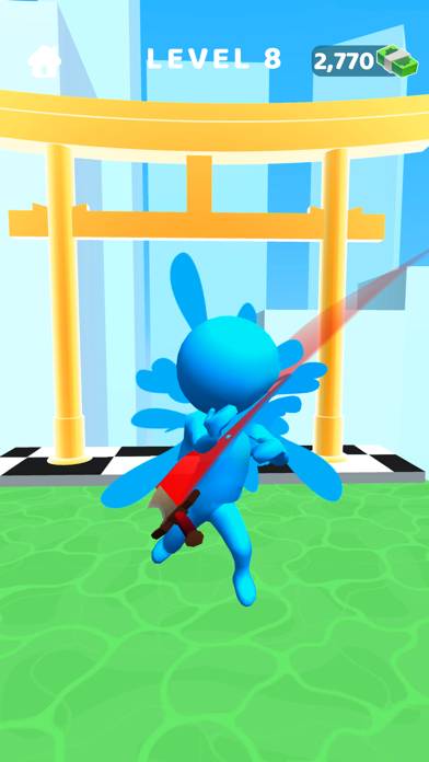 Sword Play! Ninja Slice Runner Schermata dell'app #6