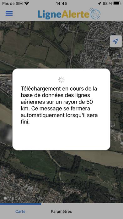 LigneAlerte App screenshot