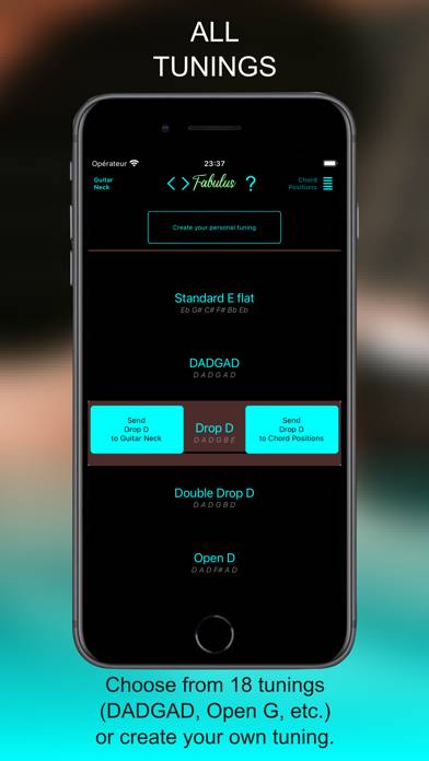 FABULUS Reverse chord finder Schermata dell'app #2
