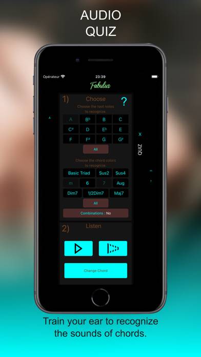 FABULUS Reverse chord finder Schermata dell'app #6