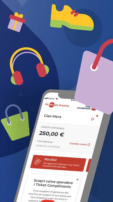 MyEdenred Shopping Schermata dell'app