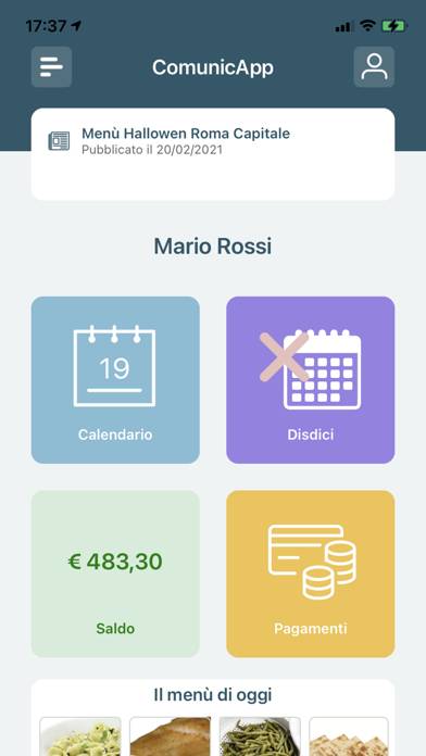 Area School Schermata dell'app