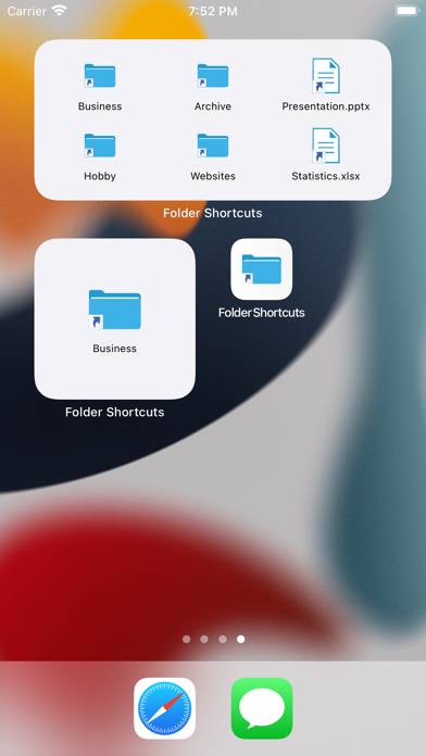 Folder Shortcuts @ Homescreen Скриншот приложения #6