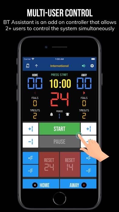 BT Basketball Assistant Schermata dell'app #1
