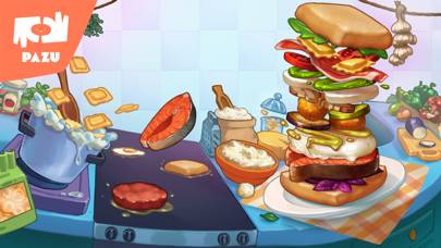 Burger Maker Kids Cooking Game Captura de pantalla de la aplicación #4
