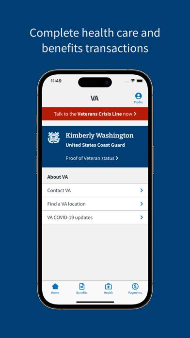 VA: Health and Benefits App screenshot #2
