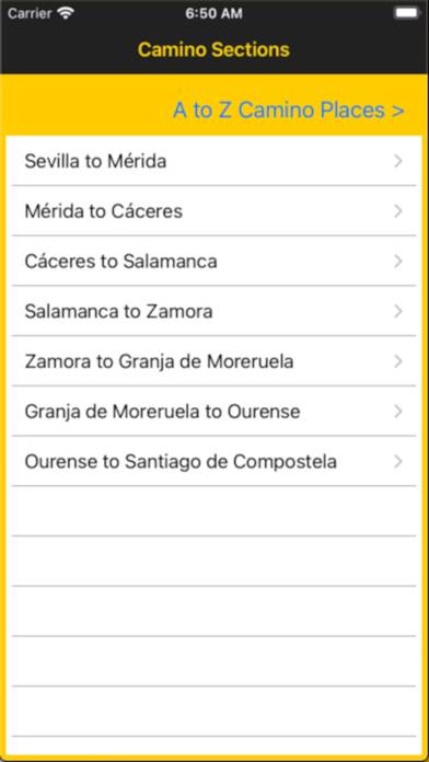 Vía de la Plata Guide Schermata dell'app #5