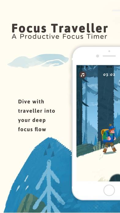 Focus Traveller - Flow Timer screenshot