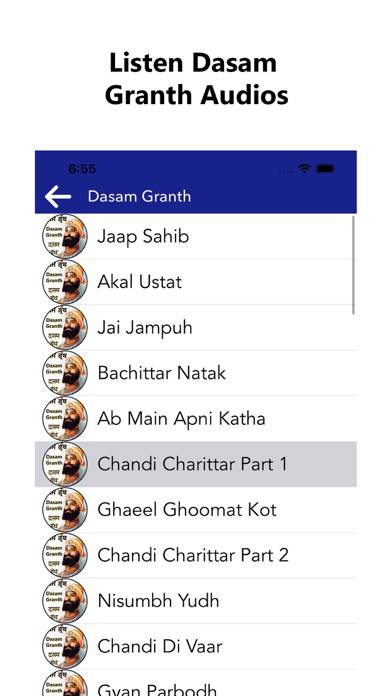 Dasam Granth Sahib Schermata dell'app #4