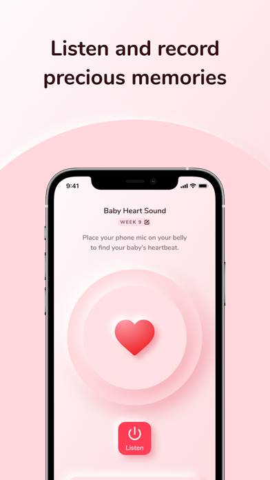 My Baby Heart Sounds App Schermata dell'app #2