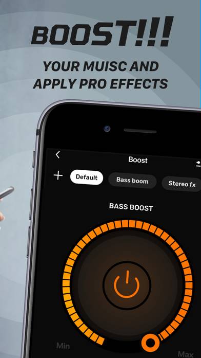 Volume Bass Booster-Equalizer plus App screenshot #2