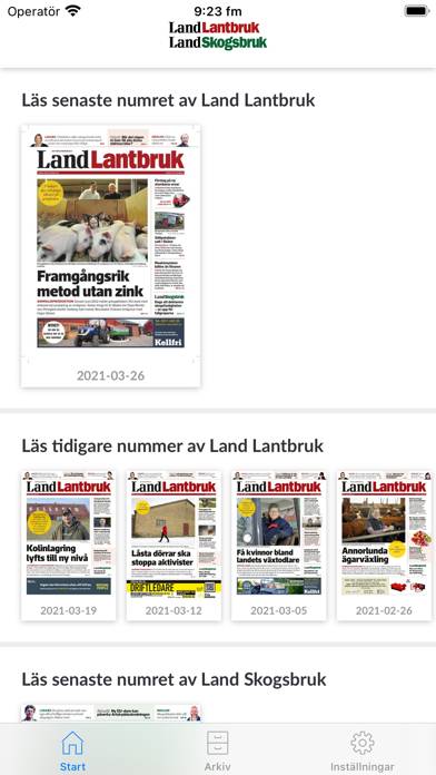 Land Lantbruk Land Skogsbruk App screenshot #1
