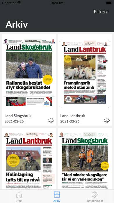 Land Lantbruk Land Skogsbruk App screenshot #2
